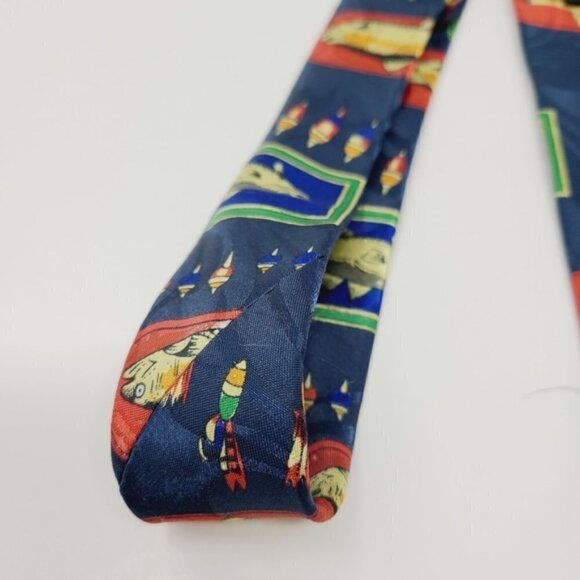 Beverly Hills Polo Club | Fishing Hook Themed Tie (One Size) - Picture 12 of 14